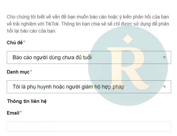 tut report tiktok